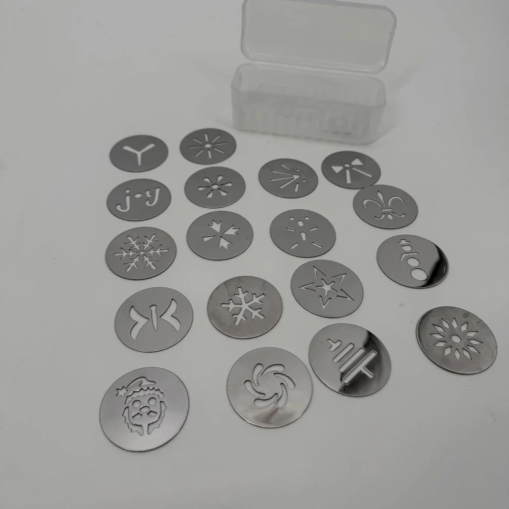 OXO Good Grips Cookie Press Replacement Disks Set of 18 with Storage Case